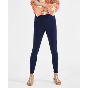 Style & Co. Women's Size Large Dark Blue High Rise Pulls on Leggings NWT
